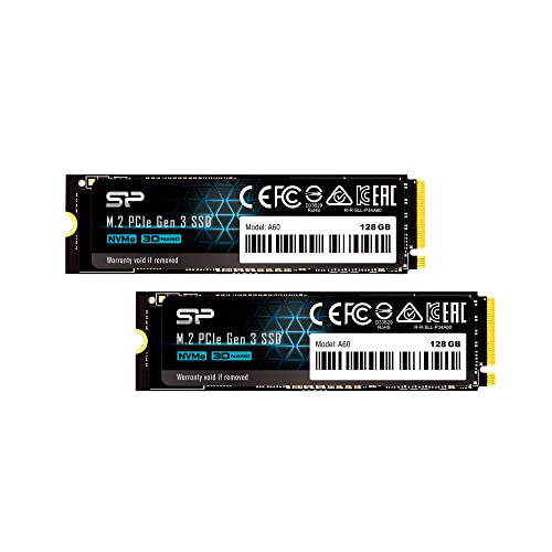 SP Silicon Power (SPVRp[) 2pbN 128GB NVMe M.2 PCIe Gen3x4 2280 SSD