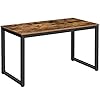 HOOBRO Computer Bureau, Groot Industrieel Kantoor, 140 x 60 x 76 cm, Studiebureau, Werkstation voor Thuiskantoor…