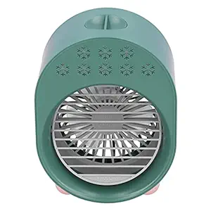 Cooling Fan, Humidifier Air Cooling Fan Air Cooler Evaporative Cooler Personal Air Conditioner for Home School Classroom Office Travel(Green)'$