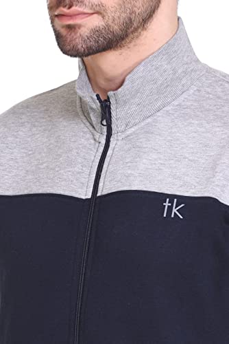 Image of Men Winter Track Suit Cotton Fleece High Neck Set