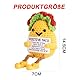 CMANLNYK Süßes Positives Crochet Gestricktes Spielzeug Taco - Kreatives Büro Nach Hause Positiver Häkelpupper, Emotional Support Taco, Nette Heilende Puppen Zum Freunde Und Familie, B