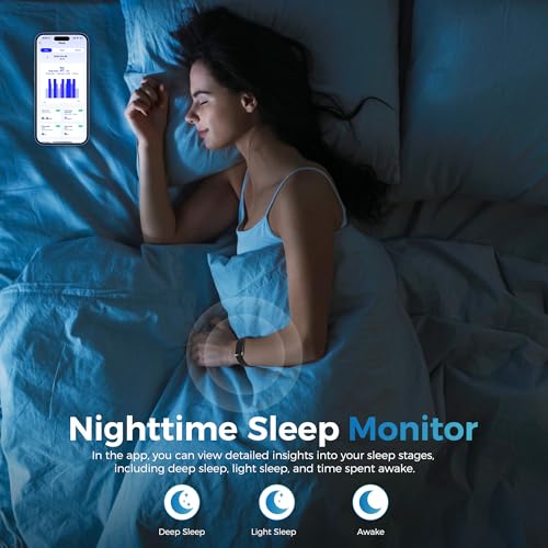 smart health wristband wearable health fitness tracker 120 sports modes all-day automatic monitoring with pedometerimprove sleepstresshealth ip68 waterproof 2 pack bands free app