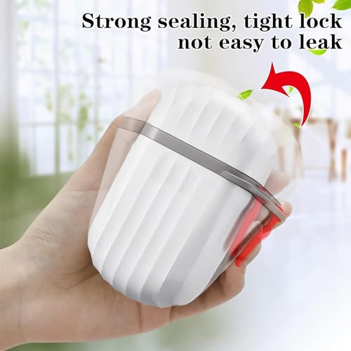 Image of BEYOND BASIC Leakproof Travel Soap Box with Lid, Soap Case Container with Soap Dish, Soap Holder for Travelling, Bathroom, Camping and Gym