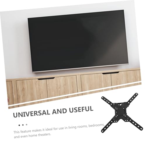 Support mural TV et orientable pour moniteur et écran plat - Fixation murale sécurisée Ciieeo