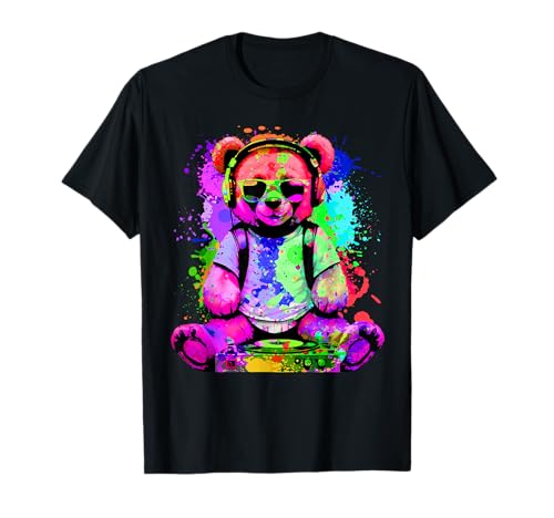 Techno House Party Outfit pour EDM Festival Goa Electro Rave T-Shirt