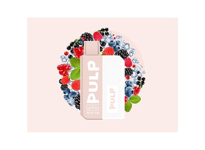 Starter kit Flip by Pulp (Fruits rouges glaçés)