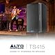 ALTO TS415 2500 Watt 15-Zoll Aktiver PA-Lautsprecher mit 3-Kanal Mixer, Bluetooth-Streaming, Drahtloser Lautsprecherkopplung, DSP und ALTO App
