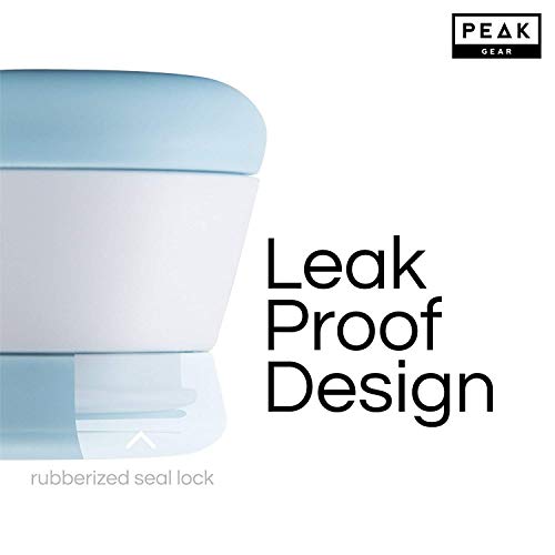Peak Gear Travel Containers, Silicone Cream Jars Leak-Proof. TSA Approved Small Travel Containers (3 Jars Pack) - Thumbnail 2