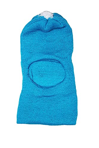 Image of Okara Kids Comfort Colourful Winter Woollen Monkey Cap Pack of 2 (Red,Pink, 1-2 Years)