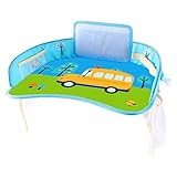 Kinder Reisetisch Kindersitz Kinder Knietablett Reisetisch Wasserdicht Reisetisch Auto Kinder Kinder Reisetisch Kindersitz Spiel Autositz Tablett Für Kinder Zeichenbrett Geschenk Für Auto, Autoreise