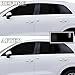 BOGAR TECH DESIGNS for Audi Q3 2019-2025 Side Window Chrome Delete – Precut Vinyl Trim Overlay, Gloss Black Blackout Appearance