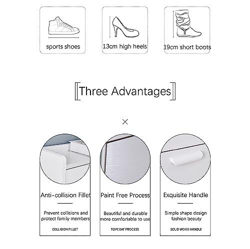 Armoire à chaussures à seau basculant pour optimiser le rangement - 6