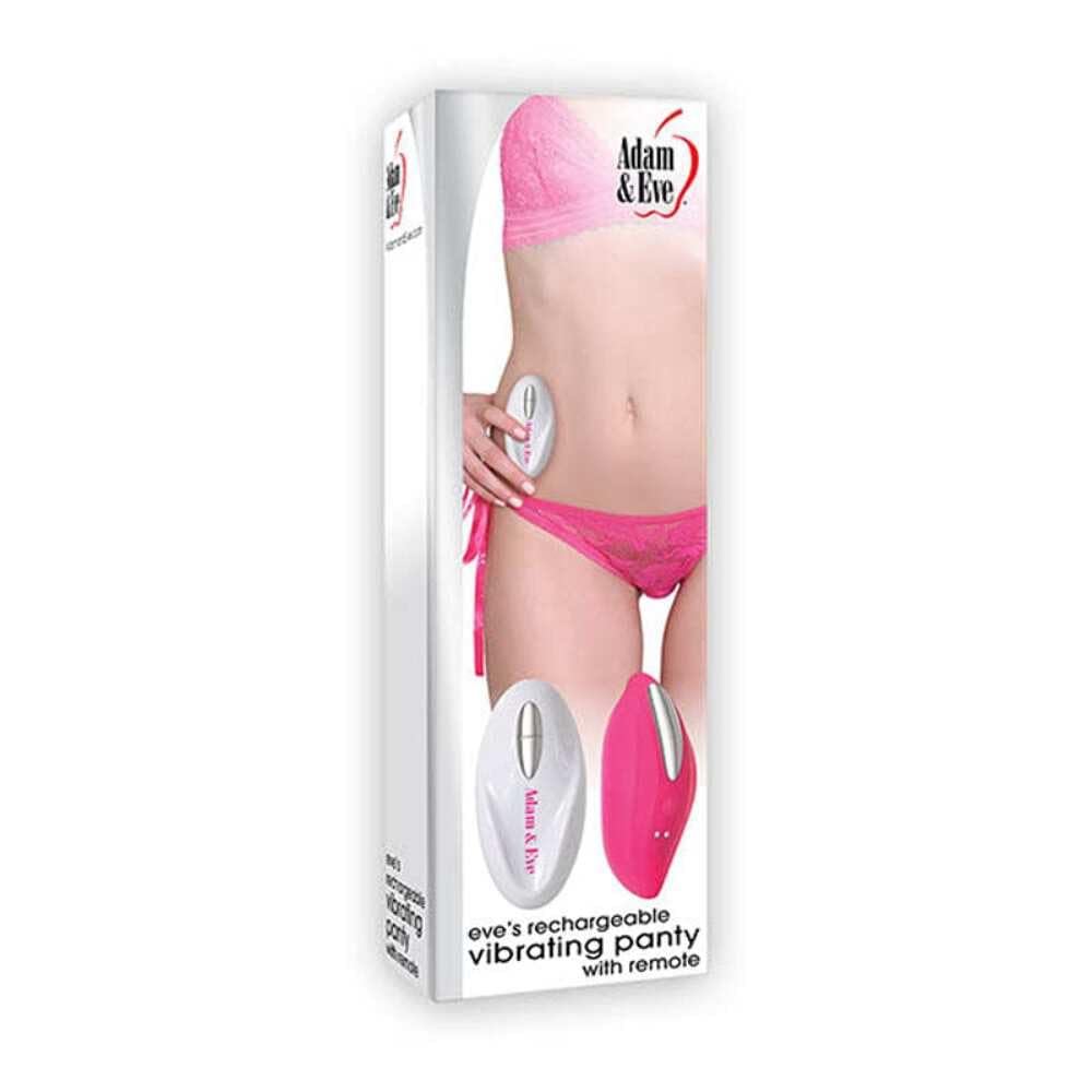 Amazon.com: Adam & Eve Eve's Rechargeable Vibrating Panty, Remote Control  Vibrating Massage Tools for Date Night, Adult Sex Toys for Women & Couples,  Portable Wireless Underwear Fits up to 42
