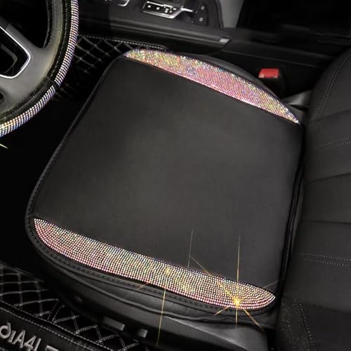 Housse de siège de voiture bling respirante pour un confort d'été élégant