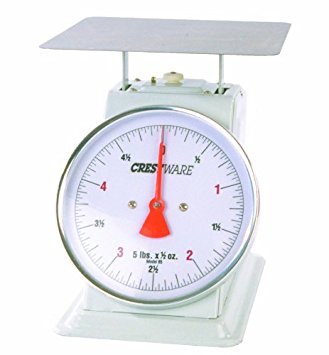 Crestware SCA802D Portion Control Scale, Air Dashpot, 2-lb x 1/8-oz, Each