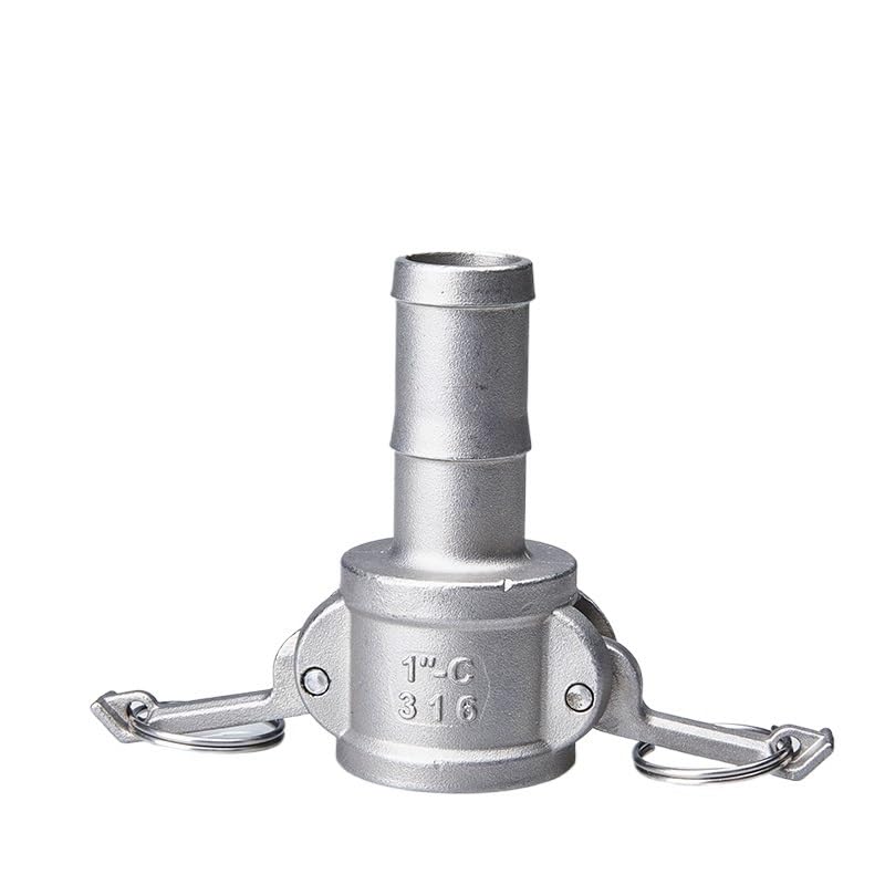 Złącze węża ogrodowego, SUS304 Zraszacz ogrodowy Pompy do Camlock Adapter Barb Wielokolorowy 1/2-1 cala(C,1/2")