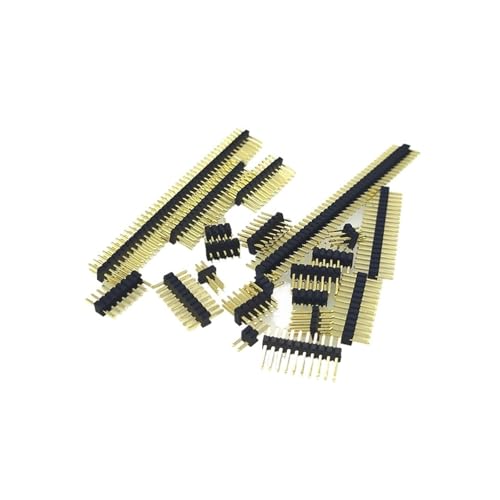 10�� 1.0mm 1.27mm 2.0mm 2.54mm �s���w�b�_�[ 2�� �I�X 1/2~40P �u���C�N�A�E�F�C PCB�{�[�h�R�l�N�^ �X�g���b�v �s���w�b�_�[ 1*2/2P 4P 6-40p(2.54mm,1x4)