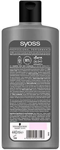 Syoss Men Clean & Cool homme/man Shampoo 440 ml