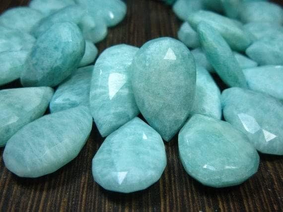 Perle amazonite pour création de bijoux bohème chic et colliers d'été