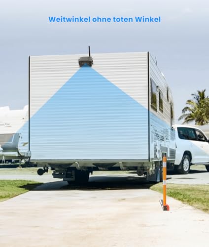 Auto-VOX W10 Kabellos Digital Rückfahrkamera Set mit 7‘’ Split-Screen Monitor,...