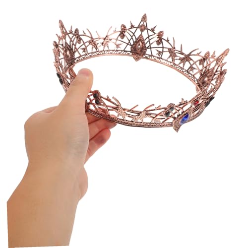 Accessoires de cheveux rétro et couronne médiévale aux détails ciselés - 4
