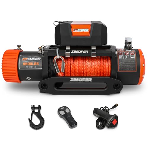 ZESUPER 9500 lb Electric Winch