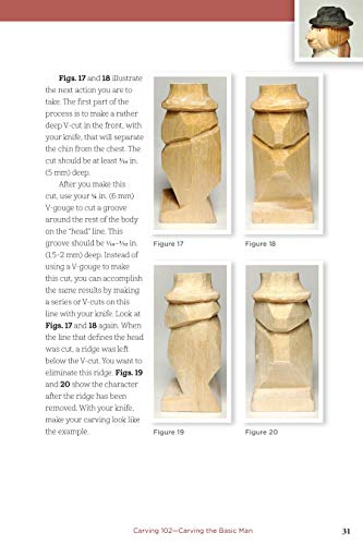 Carving Small Characters in Wood: Instructions & Patterns for Compact Projects with Personality (Fox Chapel Publishing) Simple, Beginner-Friendly Techniques for Creating Tiny 2-Inch to 3-Inch Figures - Image 4