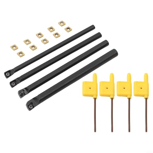 Barres d'alésage CNC en acier rigide S06K à S10K avec inserts carbure interchangeables - 3