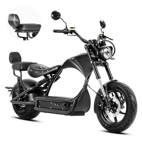 eAhora M1P Pro [2025 Upgraded] 4000W 50MPH Electric Motorcycle for Adults,60V 42AH Large Battery 55 Miles Long Range Motorcycle Dual Hydraulic Brake Street Legal Electric Scooter