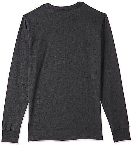 Champion Men's Classic Jersey Long Sleeve T-Shirt, Granite Heather, X-Large2