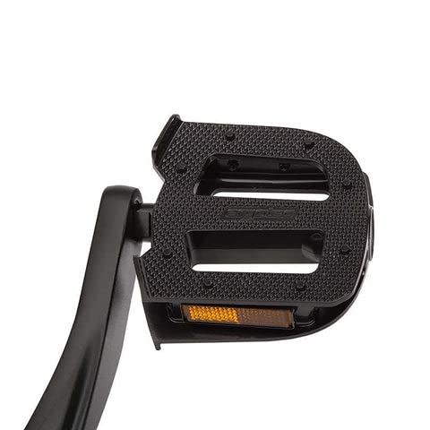 Pédale en alliage Ergotec EP Cargo avec essieu en acier renforcé de 9 mm pour vélo de transport