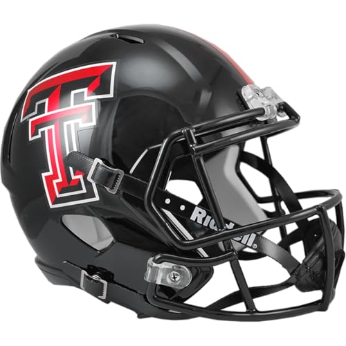 NCAA Texas Tech Red Raiders Full Size Speed Replica Helmet, Red, Medium