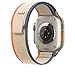 Apple Watch Band - Trail Loop (49mm) - Orange/Beige - S/M