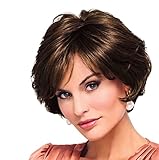 Raquel Welch Captivating Canvas Chin Length Layered Wig by Hairuwear, Average Size Cap, RL9/24SS Iced Cafe Latte