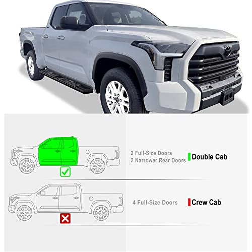 Estribos Laterales APS Estilo OE para Toyota Tundra miniatura 2
