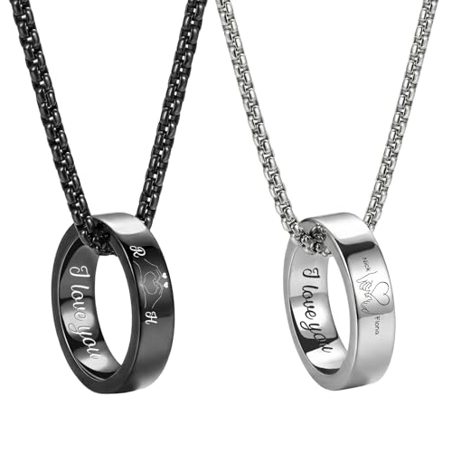 Gemszoo Personalized Ring Necklace