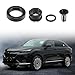 Partuto Fuel Injector Seal O Ring - Car O-Ring Rebuild Repair Kit - for Honda CRV 1999-2001 NBR Rubber Black - 4 Sets
