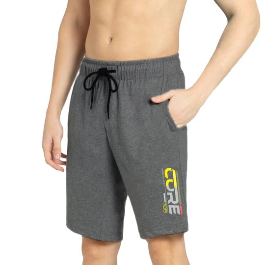 Image of KART BLACK Plus Sizes Men's Cotton Regular Fit Shorts (Pack of 3)