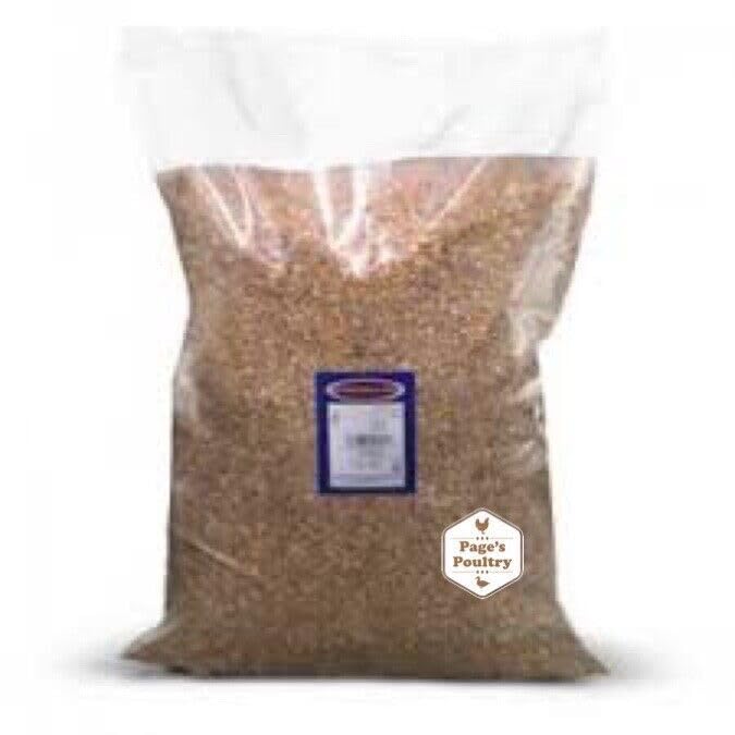 5kg Corn With Extra Oyster Shell Chicken Food - Enriched Corn Mix with Wheat Split Maize Layers PelletsAnd Oyster Shell Grit.