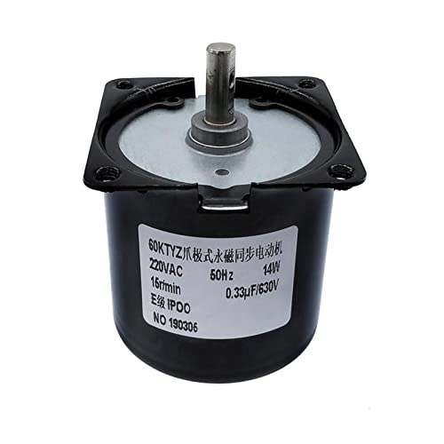 Moteur synchrone 60KTYZ AC 220V 14W 110 tr/min réversible