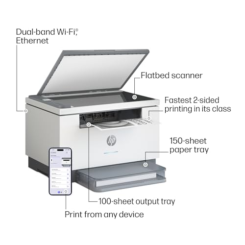 HP Laserjet MFP M234dw Wireless Printer, Print, scan, Copy, Fast speeds, Easy Setup, Mobile Printing, Best-for-Small Teams, Instant Ink Eligible - Image 5