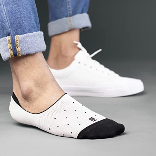 Image of SockSoho Premium Loafer Cotton Socks for MEN - (COLOR: Multicolor | Loafer Length | 7-12 UK Size)