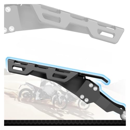 Support de rangement moto Desert X rigide avec points d'ancrage sangles - 6