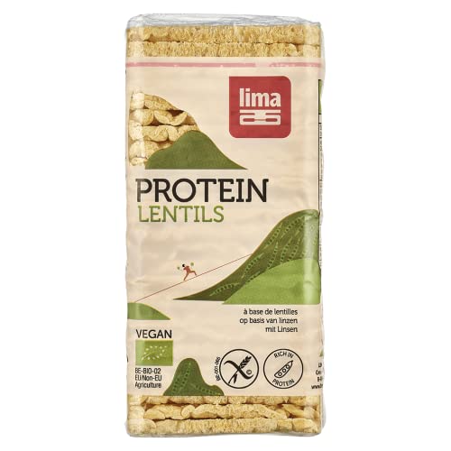 Lima Bio Protein Waffeln Linsen 3er Set (3 x 100 g) Vegan