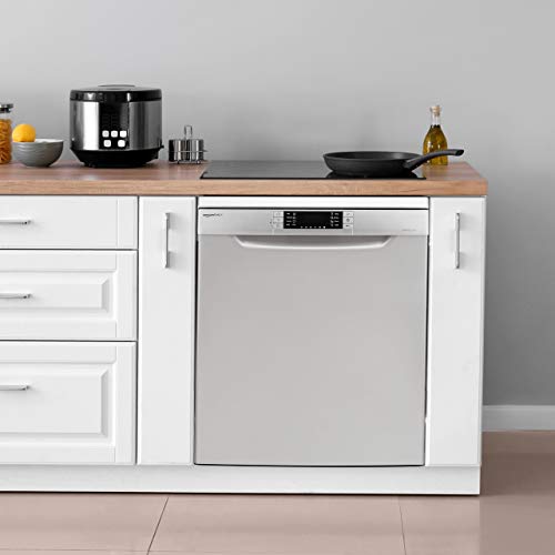 "Sparkling Dishes and Easy Clean-Up with the AmazonBasics 14 Place Setting Dishwasher - Perfect for Any Home in 2021!"