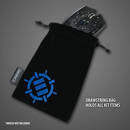 Enhance Mechanical Keyboard O Ring Ultra-Quiet Switch Sound Dampeners Kit Soft 40A Clear (140Pcs), Key Cap Remover, Cleaning Brush, Cloth And Accessory Bag - Mod Kit For Cherry Mx, Ttc, Kaihua #TOP6