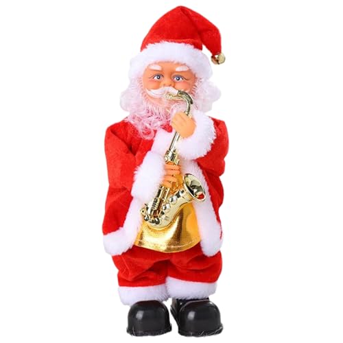 Père Noël dansant twerking lumineux pour ambiance festive de salon