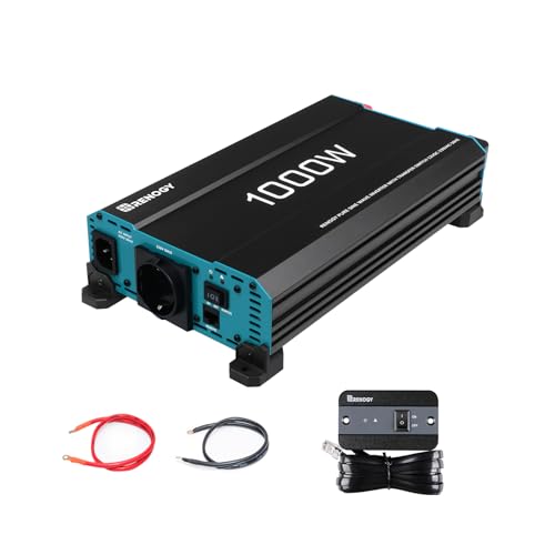 Renogy 1000 W/2000 W Reiner Sinus-Wechselrichter mit...