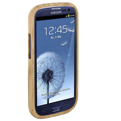 Semoss Custodia in Bambu Fatta a Mano Bumper Cover...