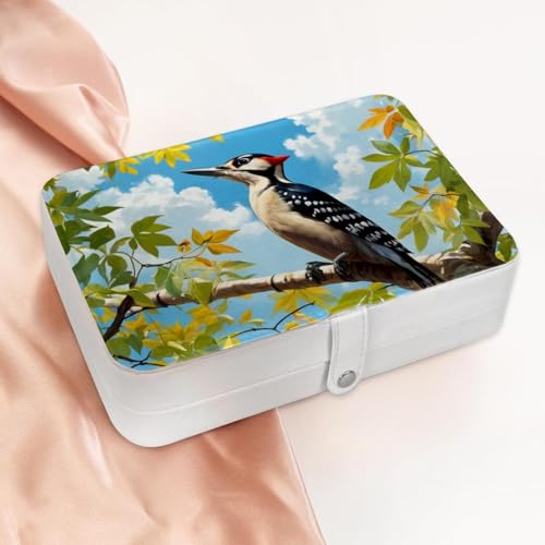 Boîte à bijoux anti-nœuds pour colliers et bagues - Étui de voyage compact
